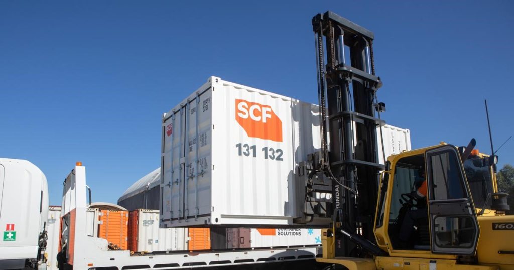 SCF shipping containers