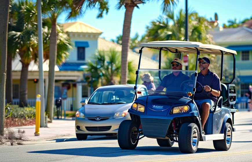 golf cart rental Anna Maria Island